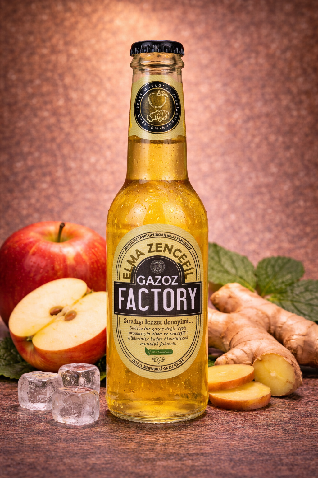 Factory Gazoz Elma Zencefil