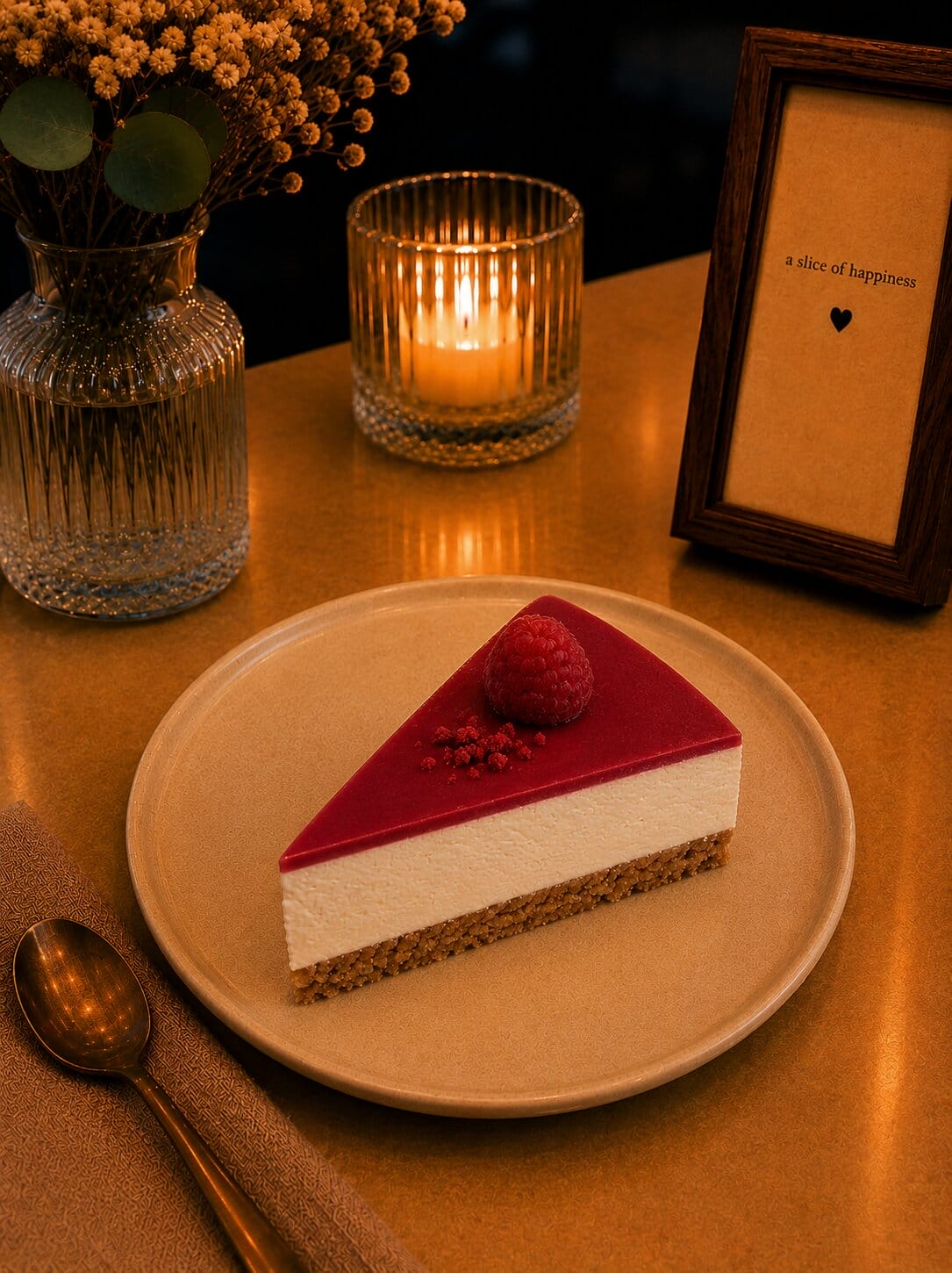Frambuazlı Cheesecake