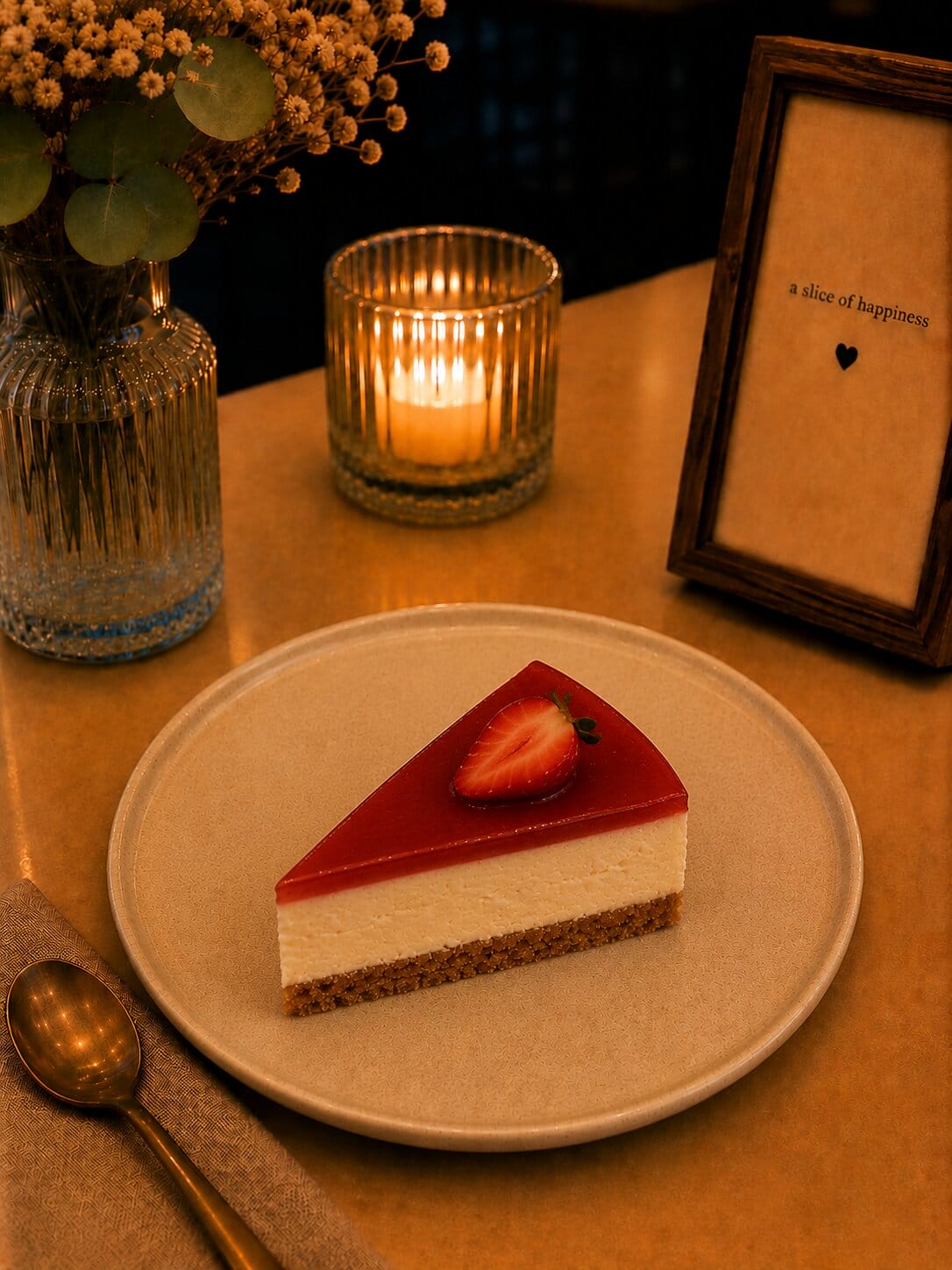 Çilekli Cheesecake
