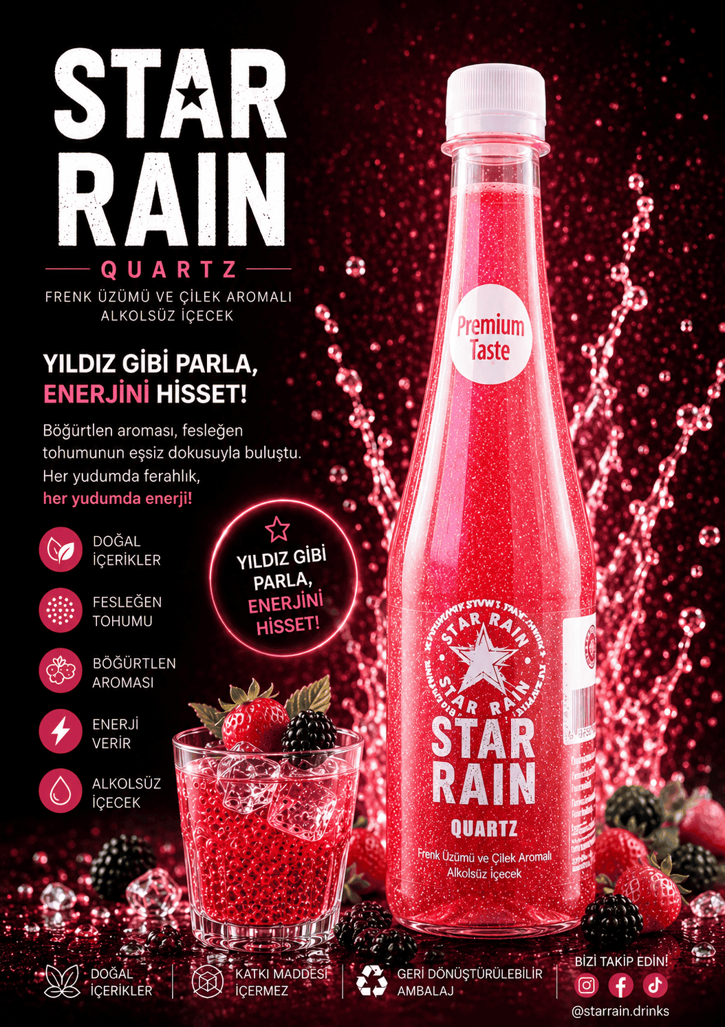 Star Rain Quartz